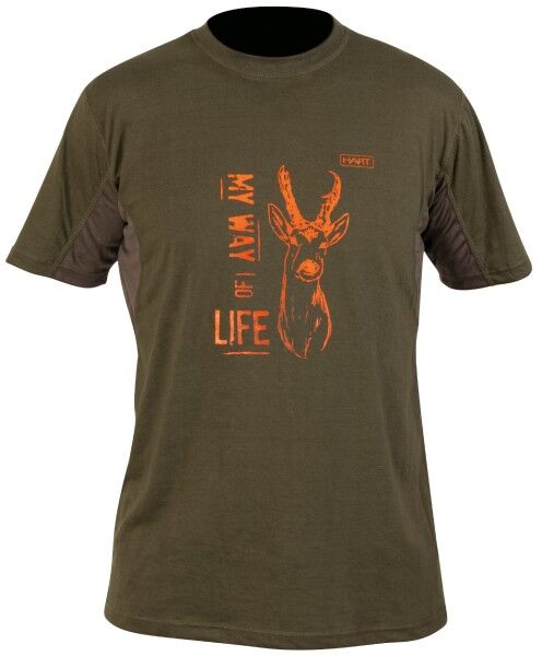 Hart T-Shirt Roe Deer Branded (grün)