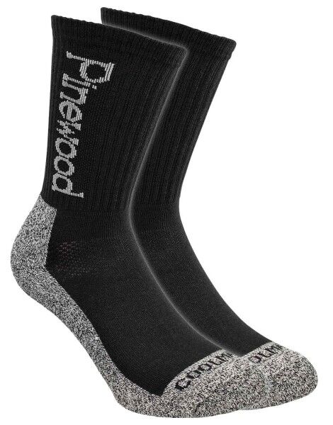 Pinewood Coolmax Socken 2-Pack (Schwarz)