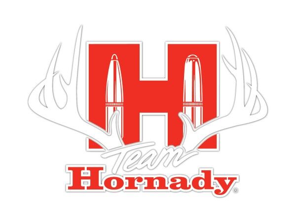 Hornady Aufkleber Team Hornady Gehörn