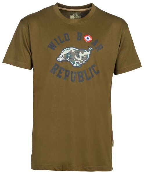 Percussion Kinder-T-Shirt Wild Boar Republic (Khaki Wildboar)