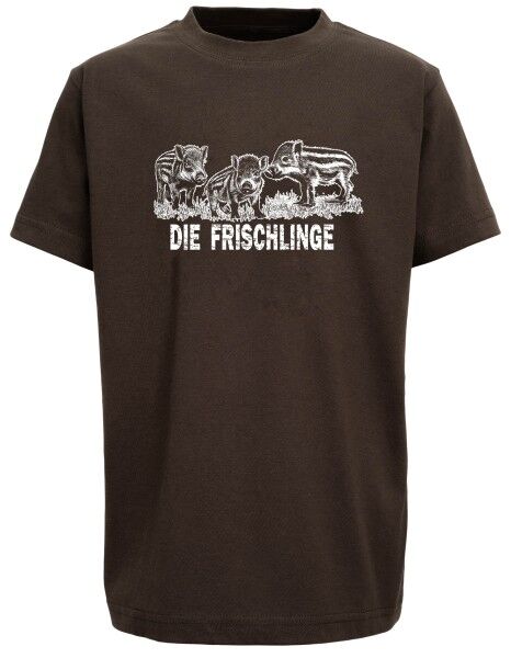 Hubertus Kinder-T-Shirt Frischlinge (oliv)