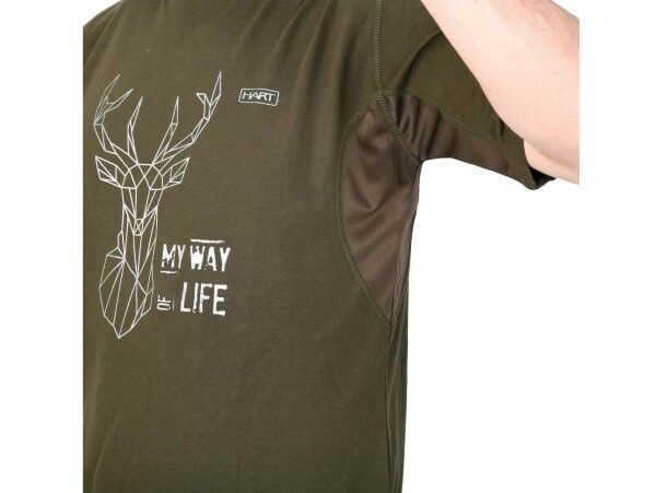 Hart Branded Deer T-Shirt (grün)