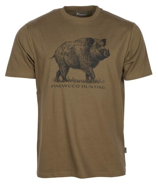 Pinewood Wildboar T-Shirt (H.Olive)