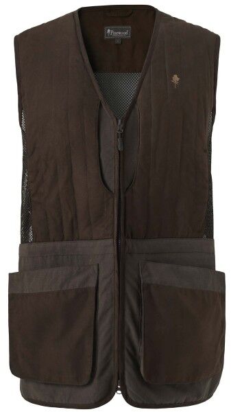 Pinewood Shooting Vest Schießweste (Suede Brown)