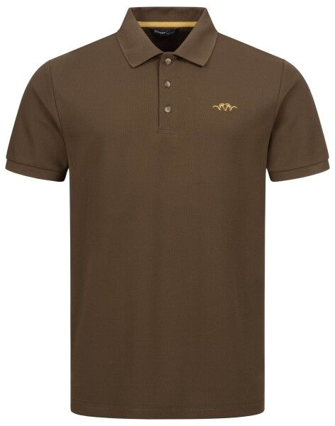 Blaser Solid Poloshirt 25 (Dunkelbraun)