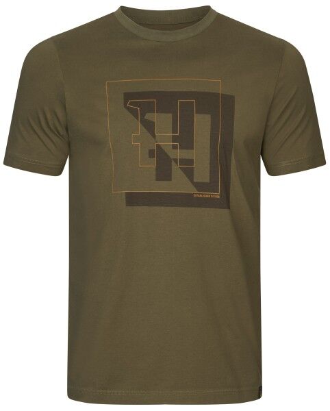 Härkila H-Logo T-shirt (Dark olive)