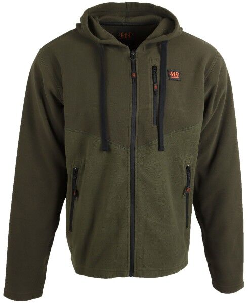 House of Hunting Fleece-Hoodie Pellegrino (Grün)