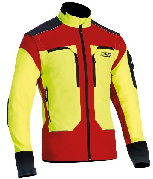 PSS Funktionsjacke X-treme Vario (gelb/rot)