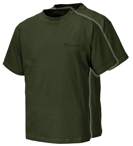 Pinewood Doppelpack T-Shirt (Grün)