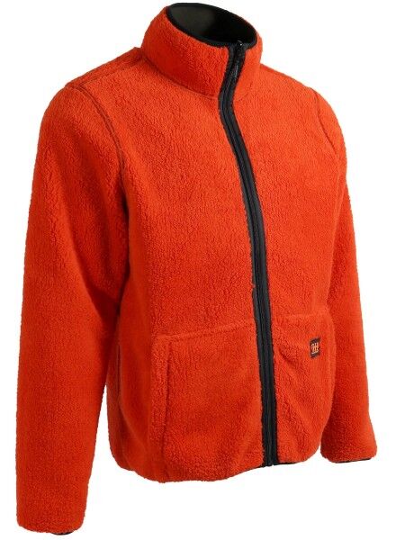 House of Hunting wendbare Fleecejacke (Orange)