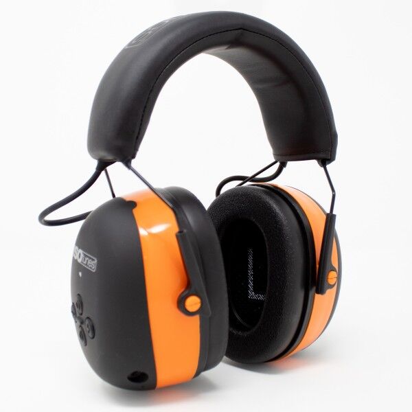 ISOtunes Air Defender Kapsel-Kofphörer-Gehörschutz (schwarz, orange)
