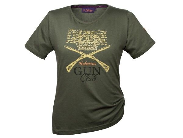 Hubertus Gun Club T-Shirt Damen (moos)
