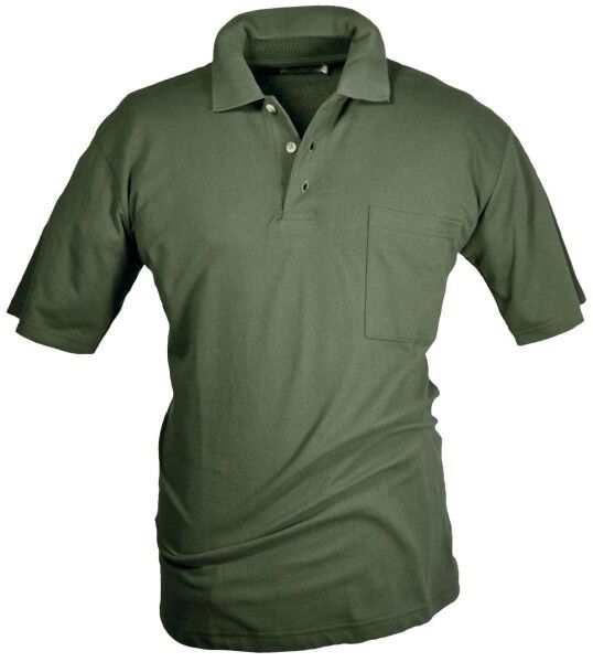 Hubertus Poloshirt Piqué (oliv)