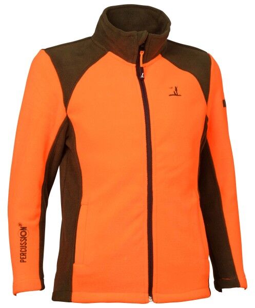 Percussion Kinder-Fleecejacke (Orange)