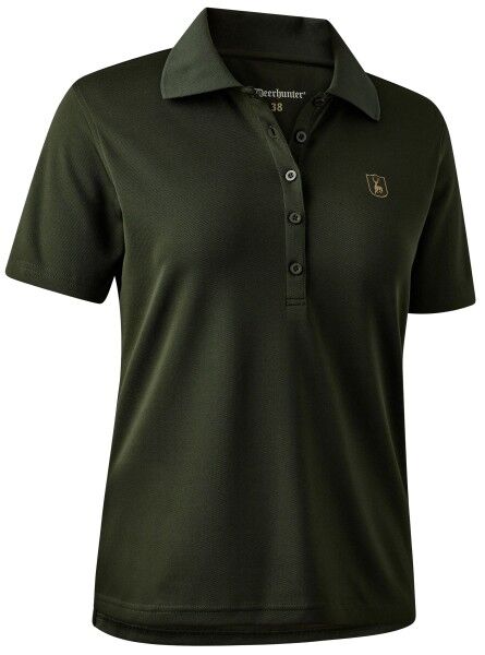 Deerhunter Lady Climate Poloshirt 37.5 Technology (Forest Ember)