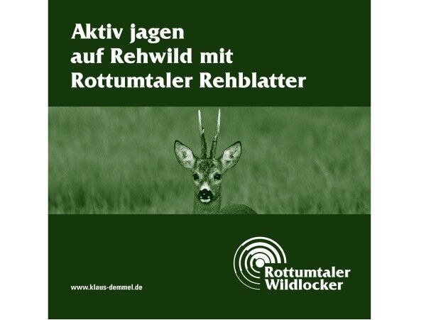 Blattjagd mit dem Rottumtaler Rehblatter (CD)