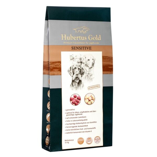 Hubertus Gold Sensitive Premium-Trockenfutter (14 kg)