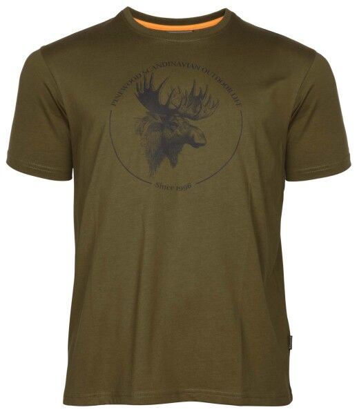 Pinewood Moose T-Shirt (Olive)