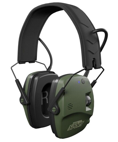 ISOtunes Sport Defy Slim aktiver Kopfhörer-Kapselgehörschutz (Jägergrün)