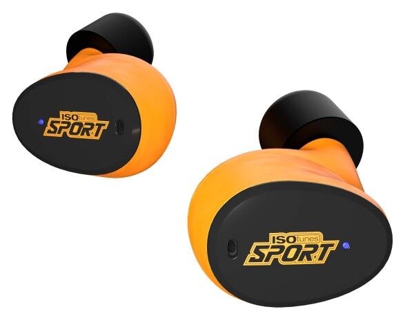 ISOtunes Caliber BT aktiver In-Ear-Gehörschutz Limited (orange)