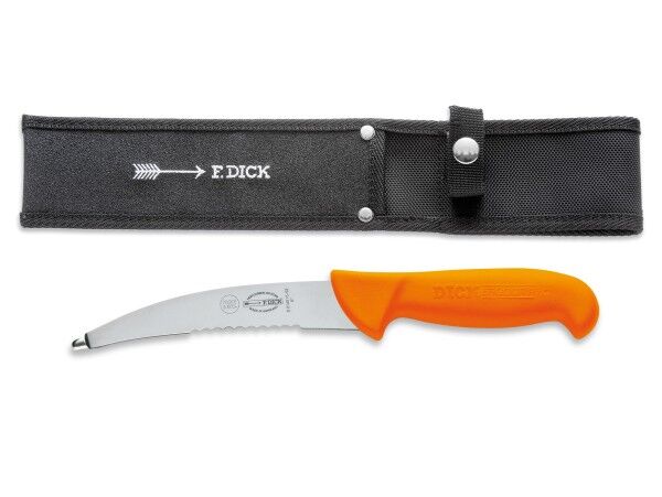 Dick Aufbrechmesser mit Säge und Messerscheide