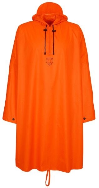 Hubertus Regenponcho (neonorange)